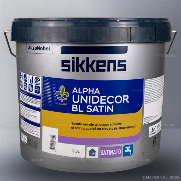 SIKKENS ALPHA UNIDECOR BL SATIN Finitura a smalto all’acqua satinata