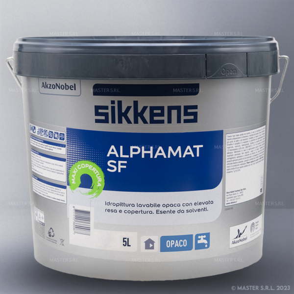 SIKKENS ALPHAMAT SF Idropittura lavabile per interno